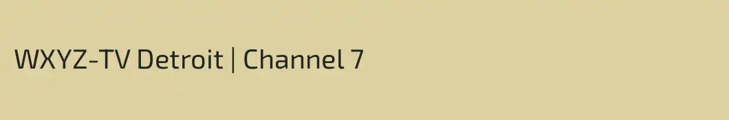 WXYZ-TV Detroit | Channel 7